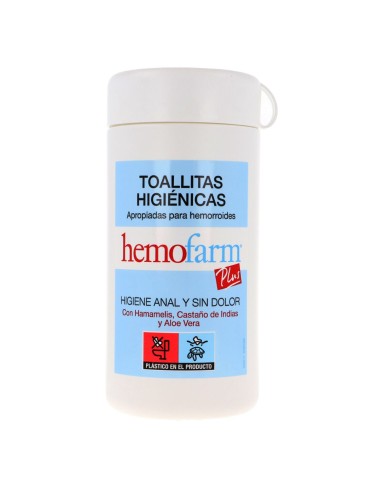 HEMOFARM TOALLITAS 60 U